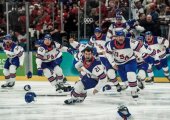 SUA ca?tig? aurul olimpic dup? 46 de ani. Jack Hughes a decis finala cu Canada in prelungiri