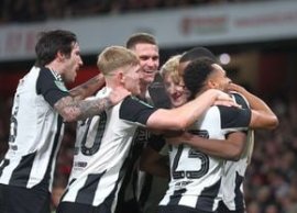 Arsenal - Newcastle 0-2, ?n semifinalele Cupei Ligii Angliei ? Oaspeții, pas mare spre finală